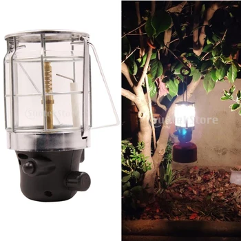 Propan Lanterna | Felinar cu Gaz pentru Camping și în aer liber Utilizarea | Butan Gaz Lumina Lanternei Dublu Mentles Tip